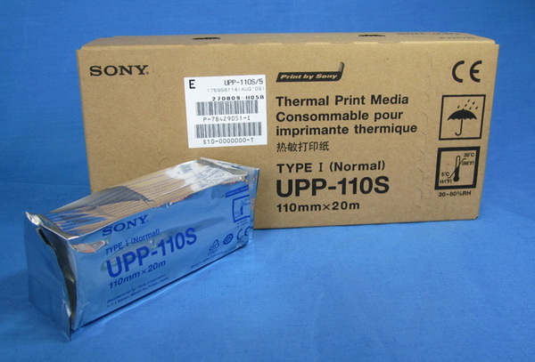 SONY UPP-110S索尼热敏纸/B超打印纸/索尼黑白打印胶片